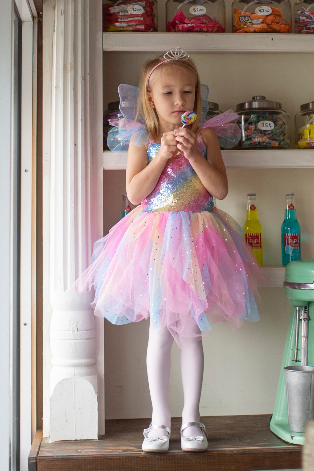 Great Pretenders Rainbow Fairy Dress & Wings | Playroom Avenue
