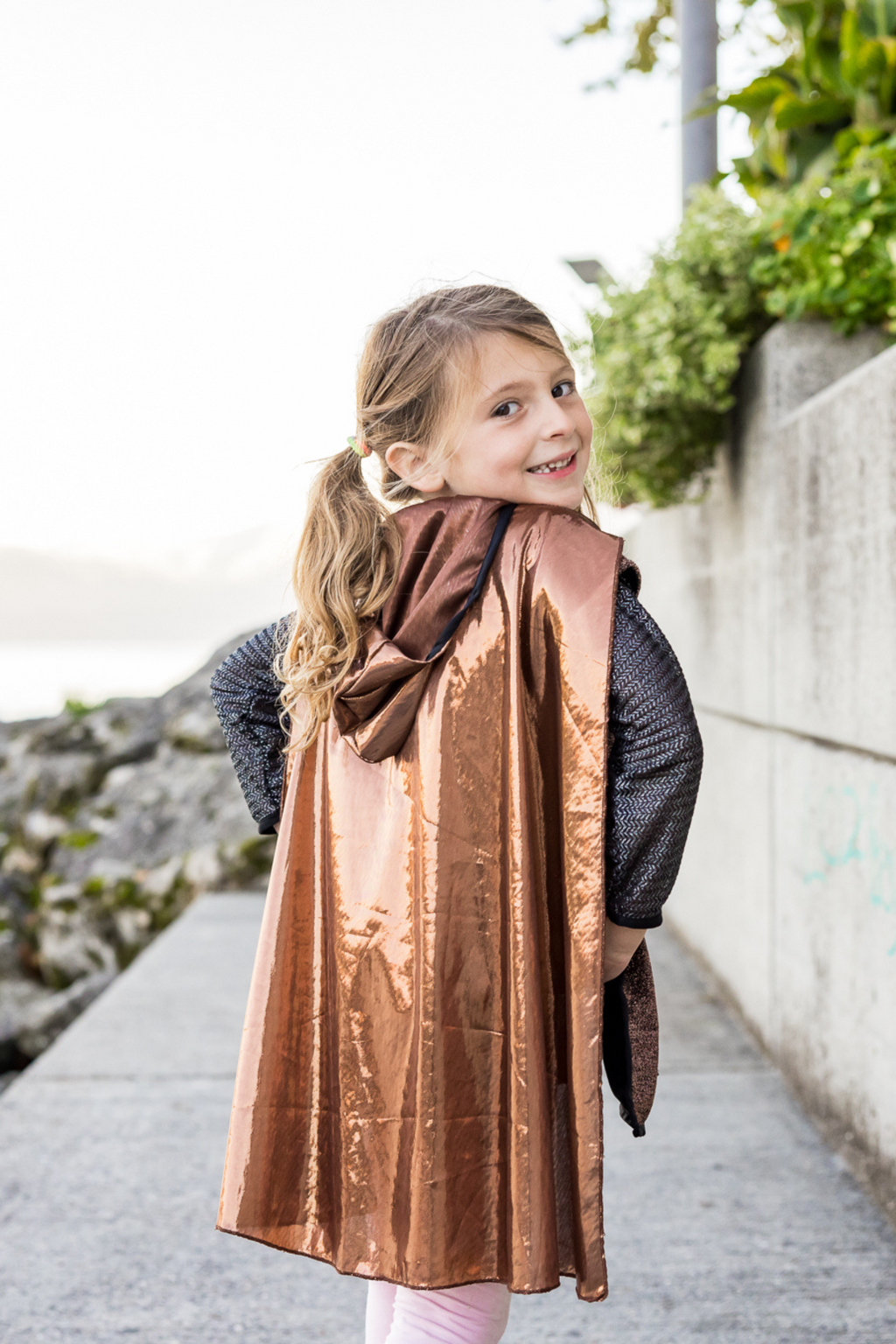 Great Pretenders Brilliant Copper Knight Tunic with Cape | Playroom Avenue