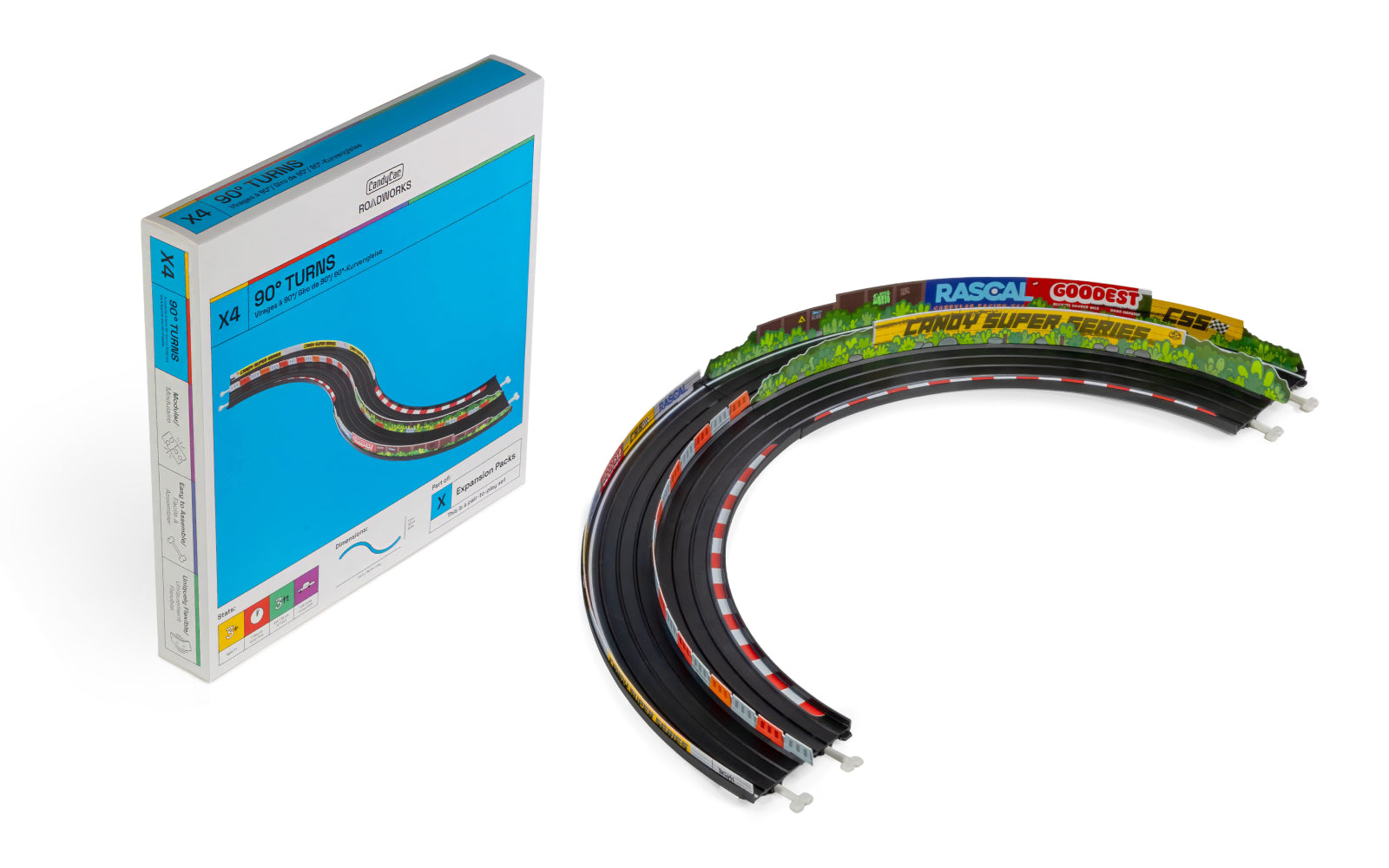 Expansion Pack: 90º Turn | Playroom Avenue