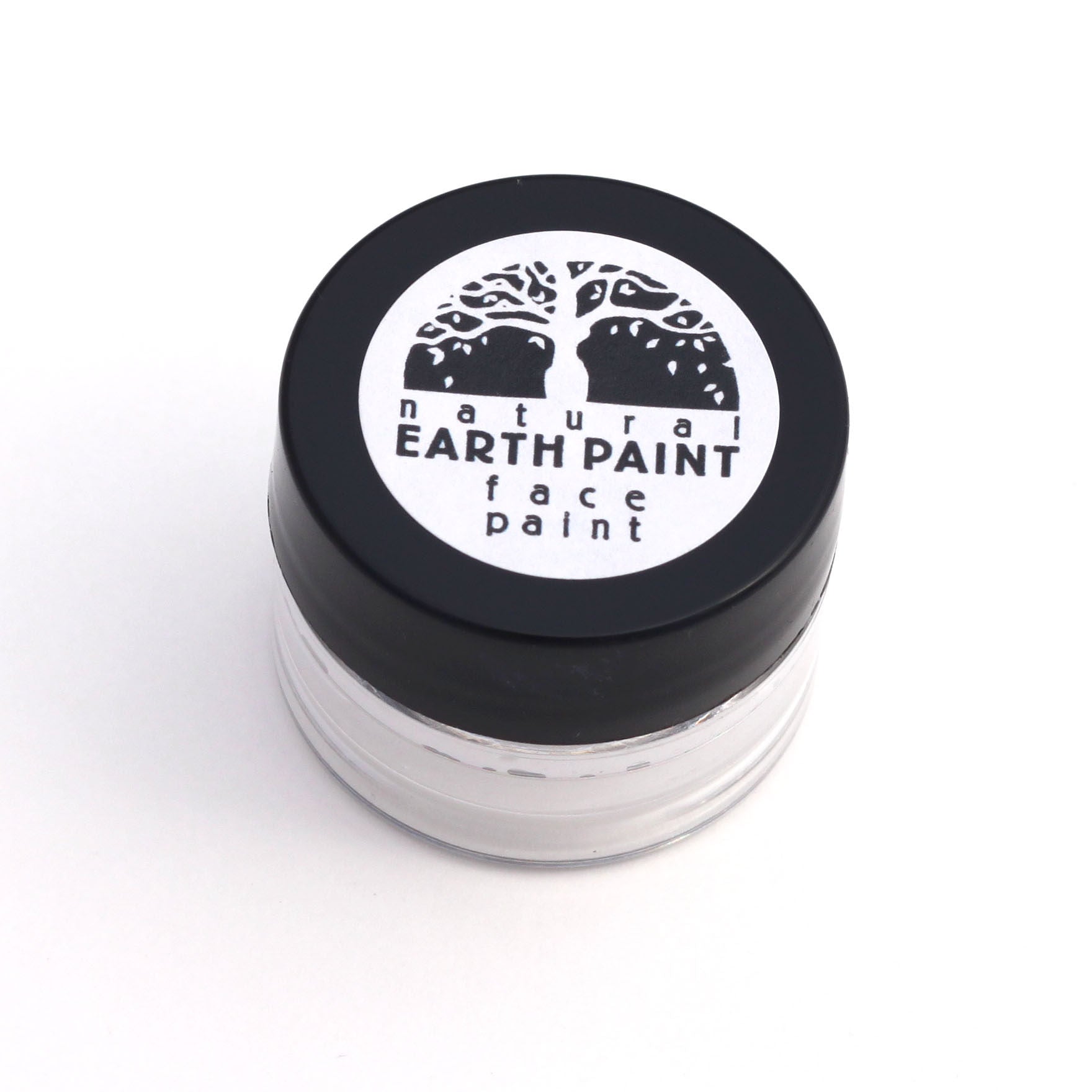 Natural Earth Paint Individual Jars of Face Paint White | Playroom Avenue