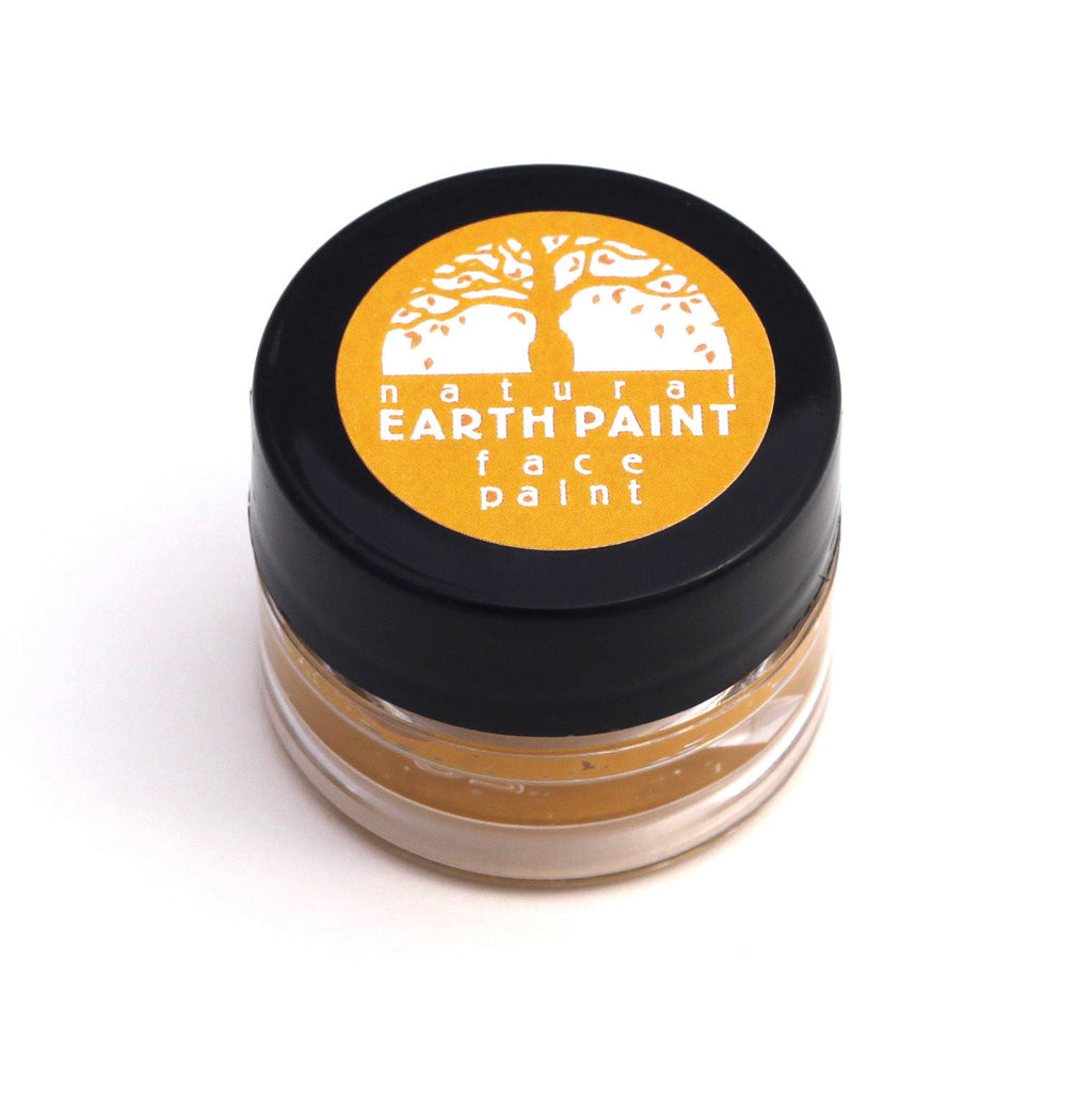 Natural Earth Paint Individual Jars of Face Paint Yellow | Playroom Avenue