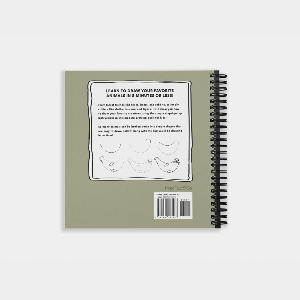 How to Draw All the Animals (Spiral) | Playroom Avenue