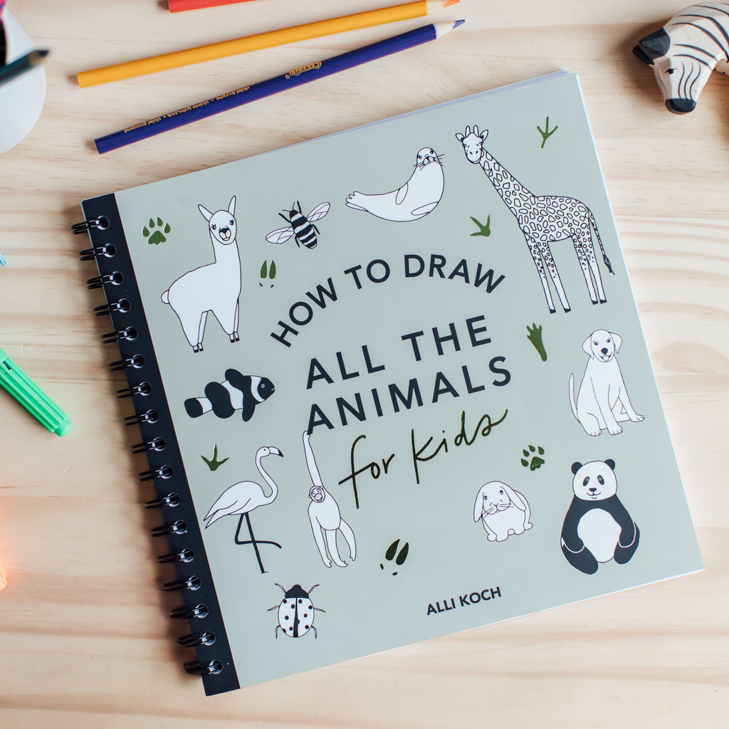 How to Draw All the Animals (Spiral) | Playroom Avenue