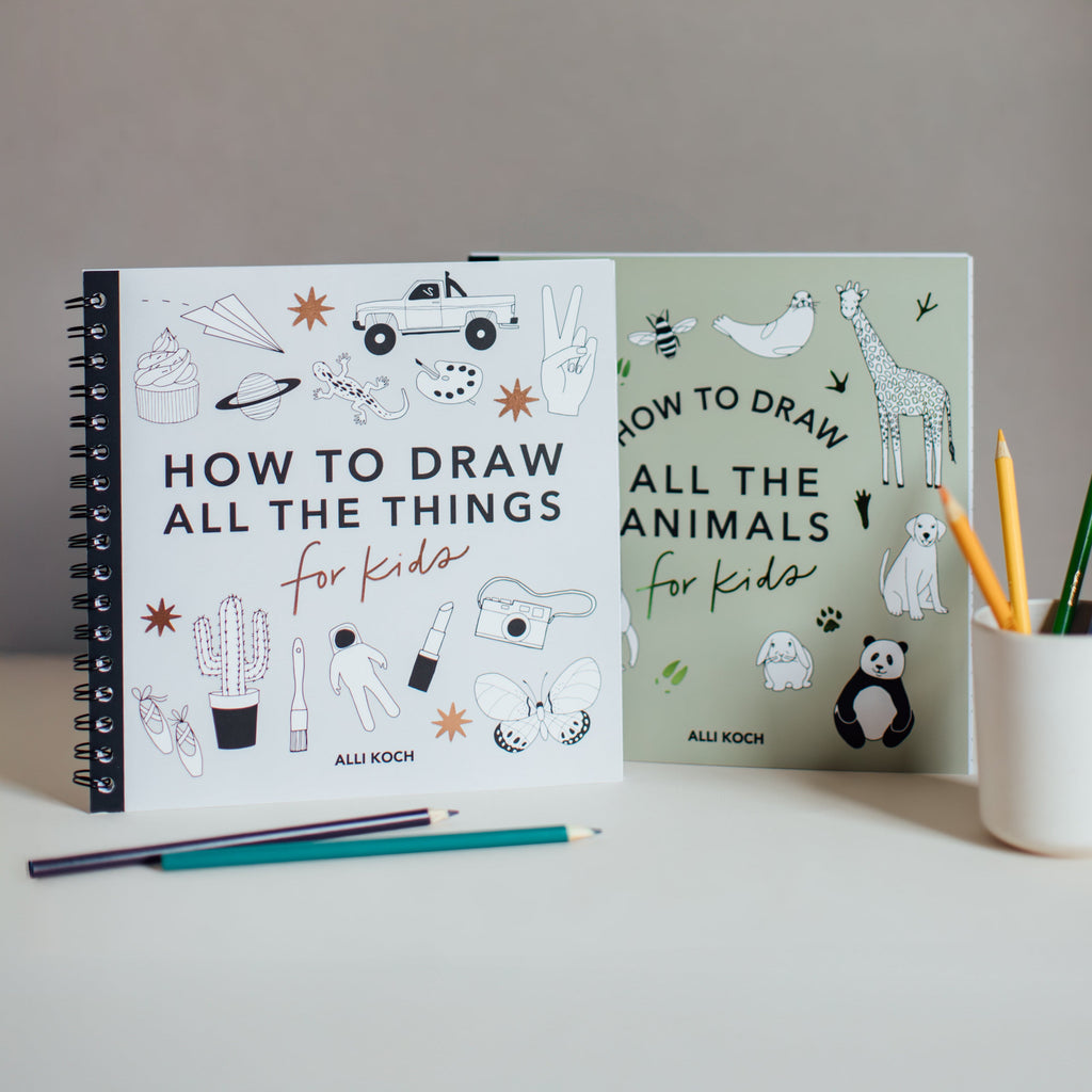 How to Draw All the Animals (Spiral) | Playroom Avenue