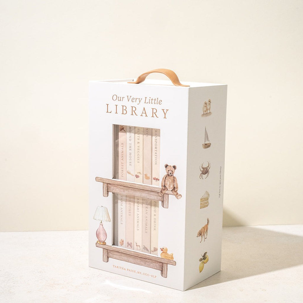 Our Very Little Library Board Book Set | Playroom Avenue