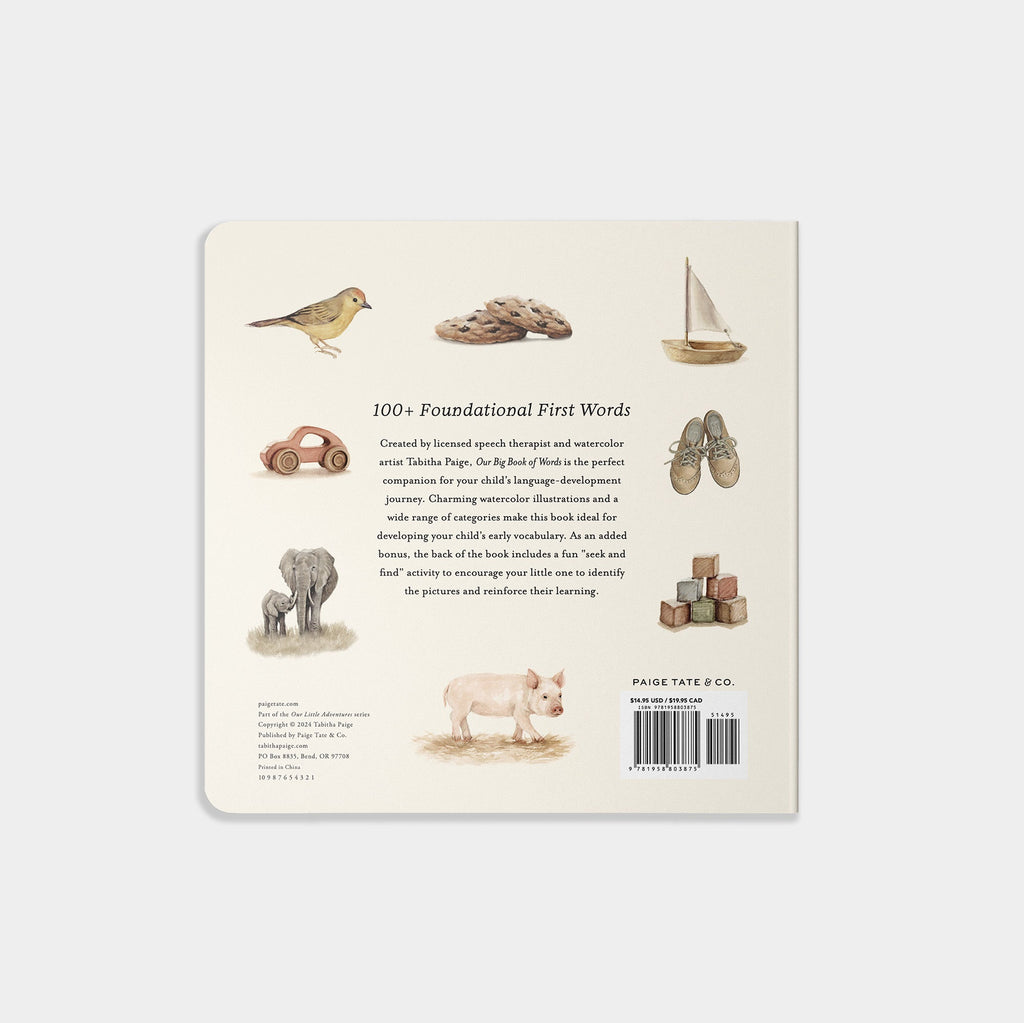 Our Big Book of Words | Playroom Avenue