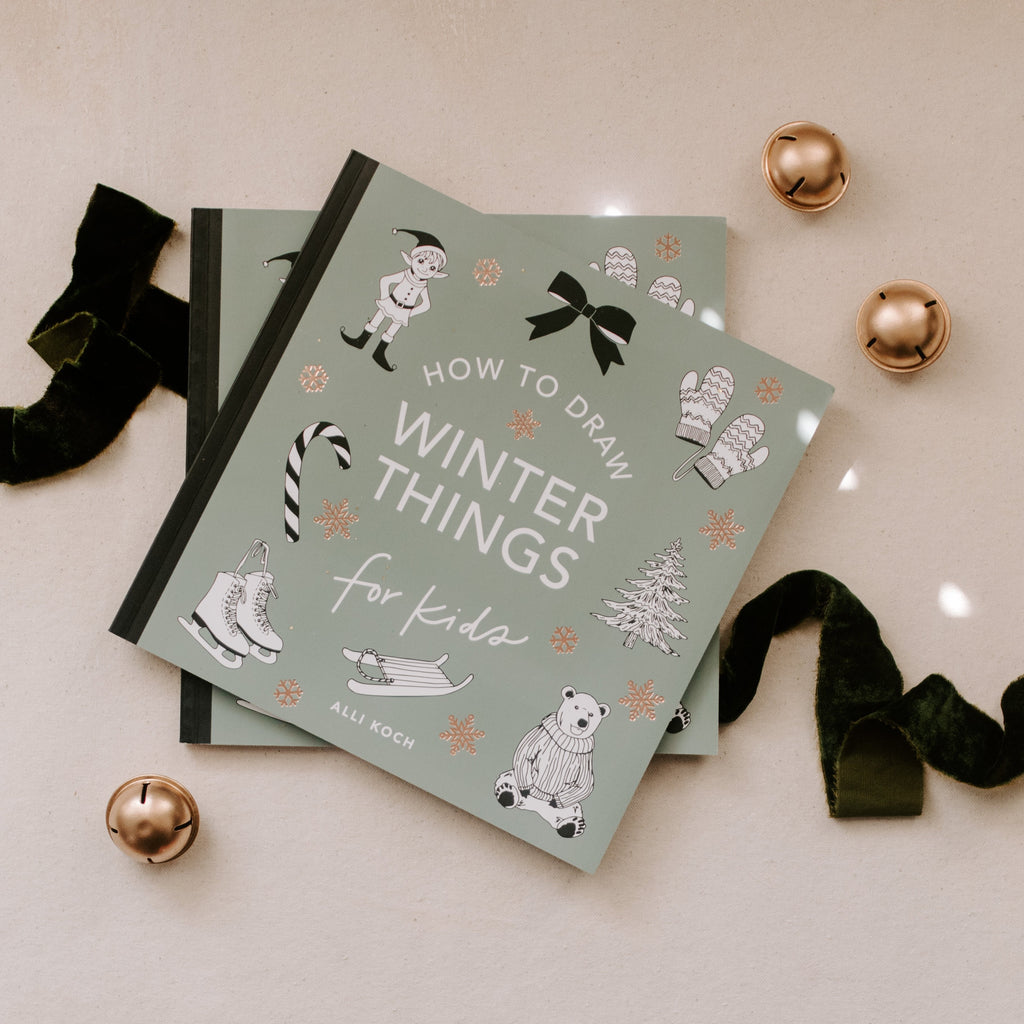 How to Draw Winter Things for Kids | Playroom Avenue