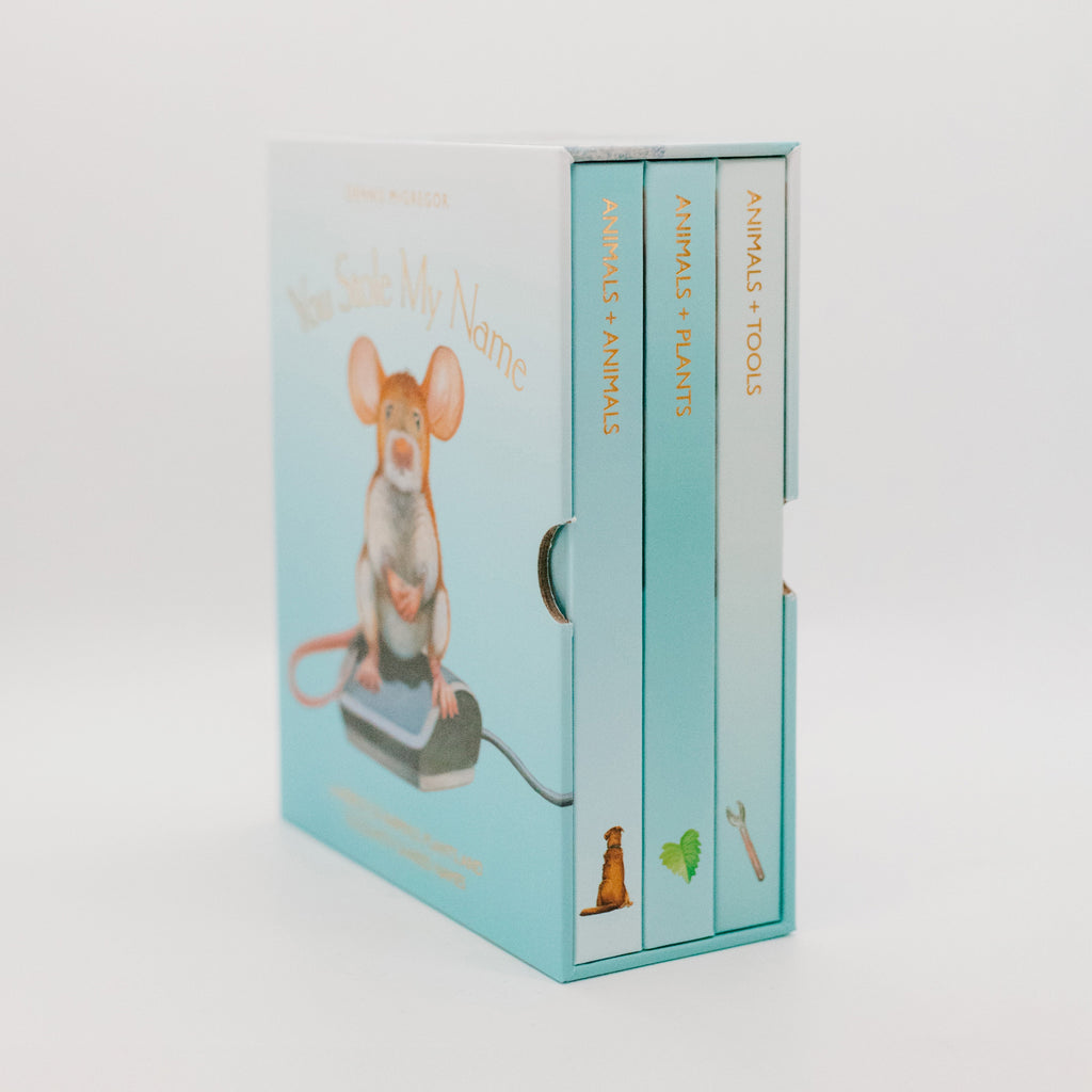 You Stole My Name Board Book Box Set | Playroom Avenue
