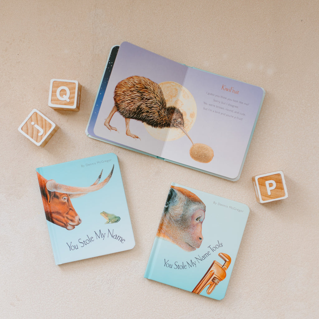 You Stole My Name Board Book Box Set | Playroom Avenue