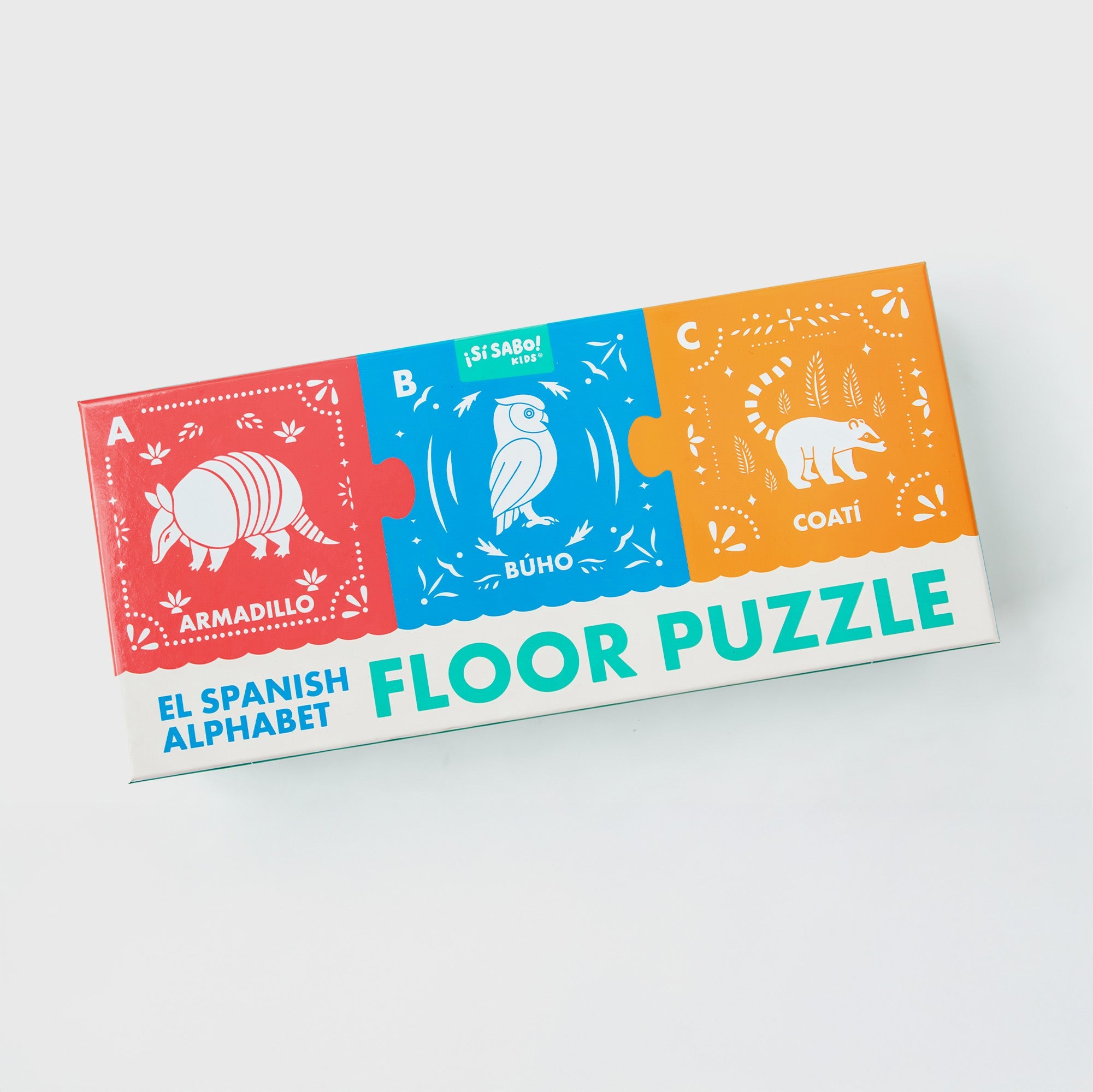El Spanish Alphabet Jumbo Floor Puzzle | Playroom Avenue