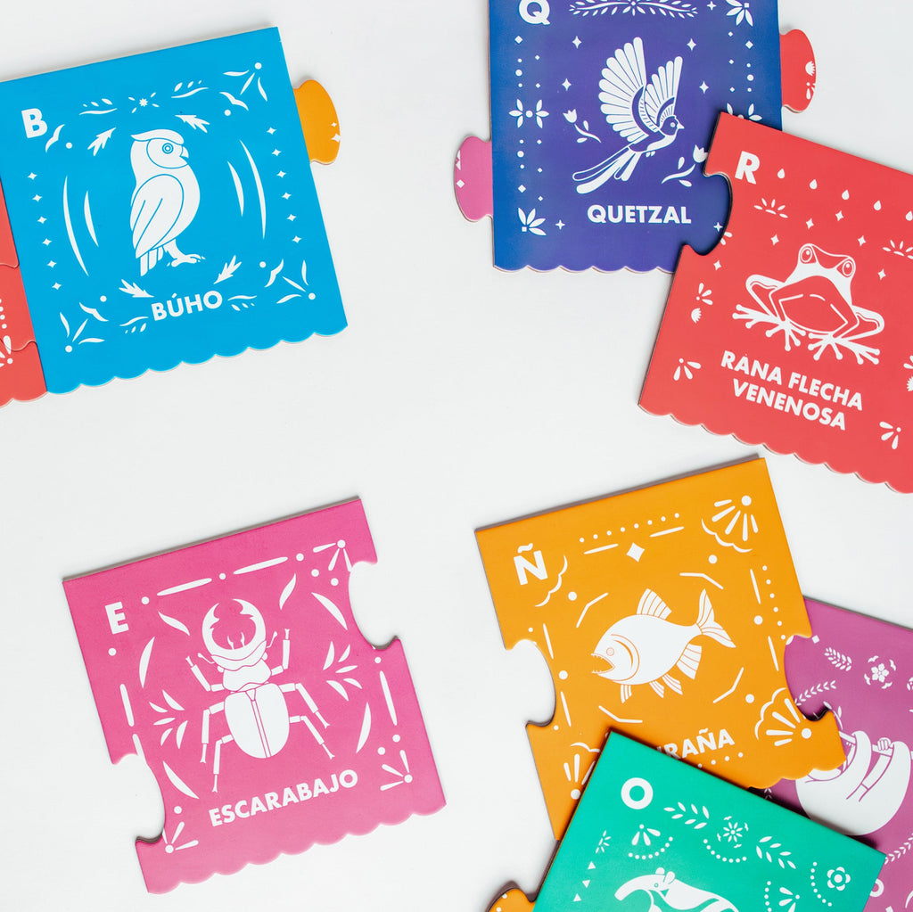 El Spanish Alphabet Jumbo Floor Puzzle | Playroom Avenue