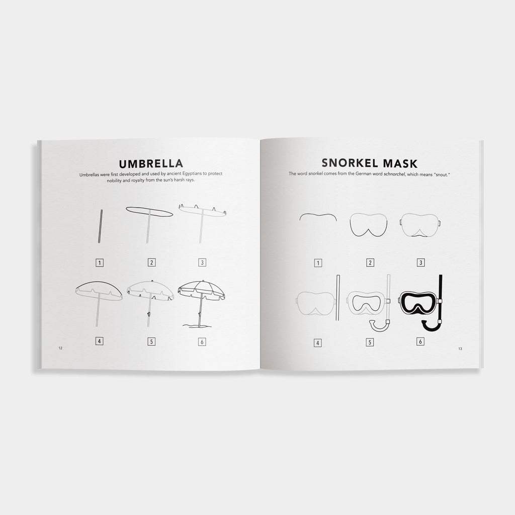 How to Draw Summer Things for Kids | Playroom Avenue