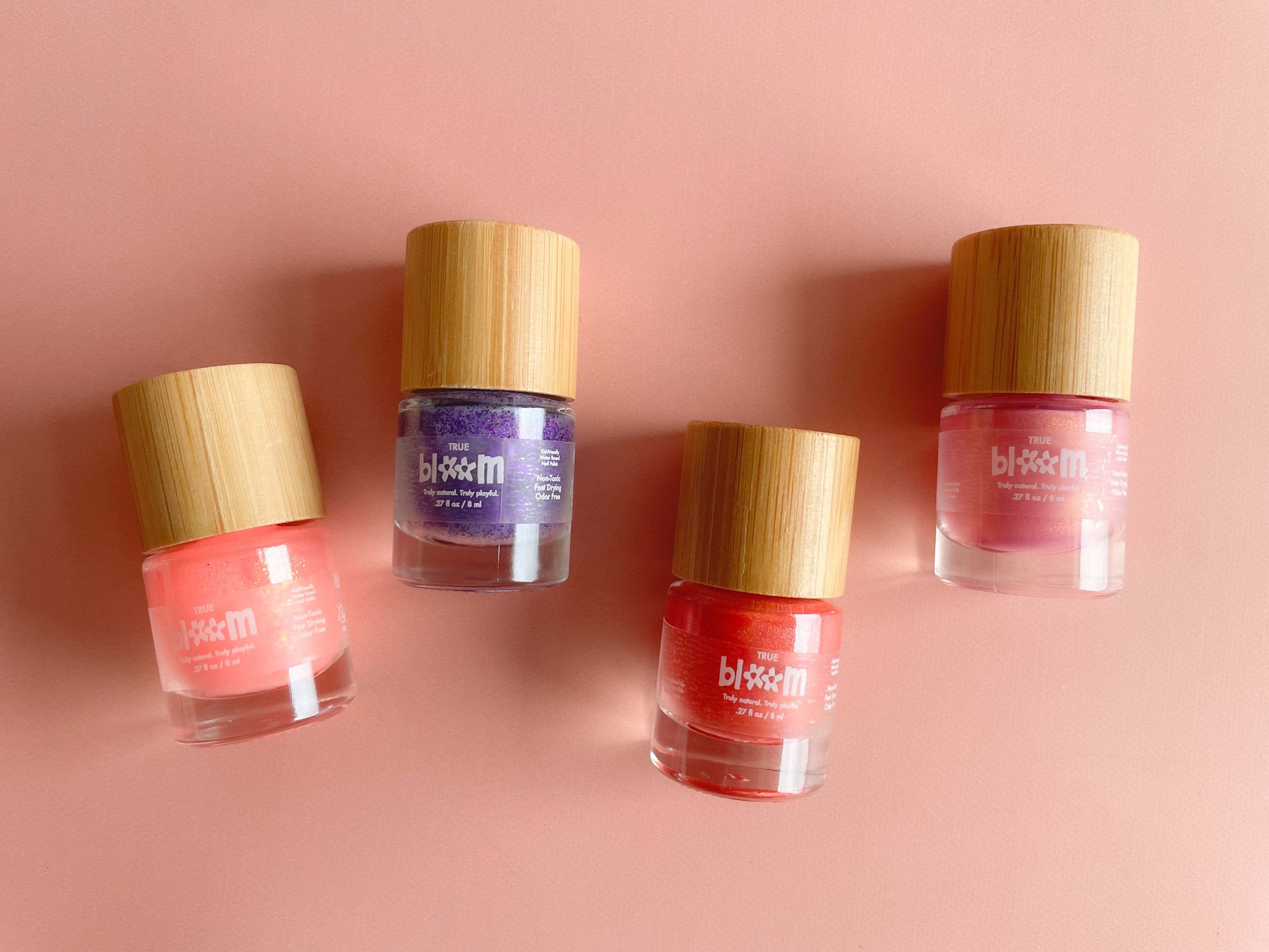 Truebloom Kids Water Based Nail Polish - Set of 4 | Playroom Avenue