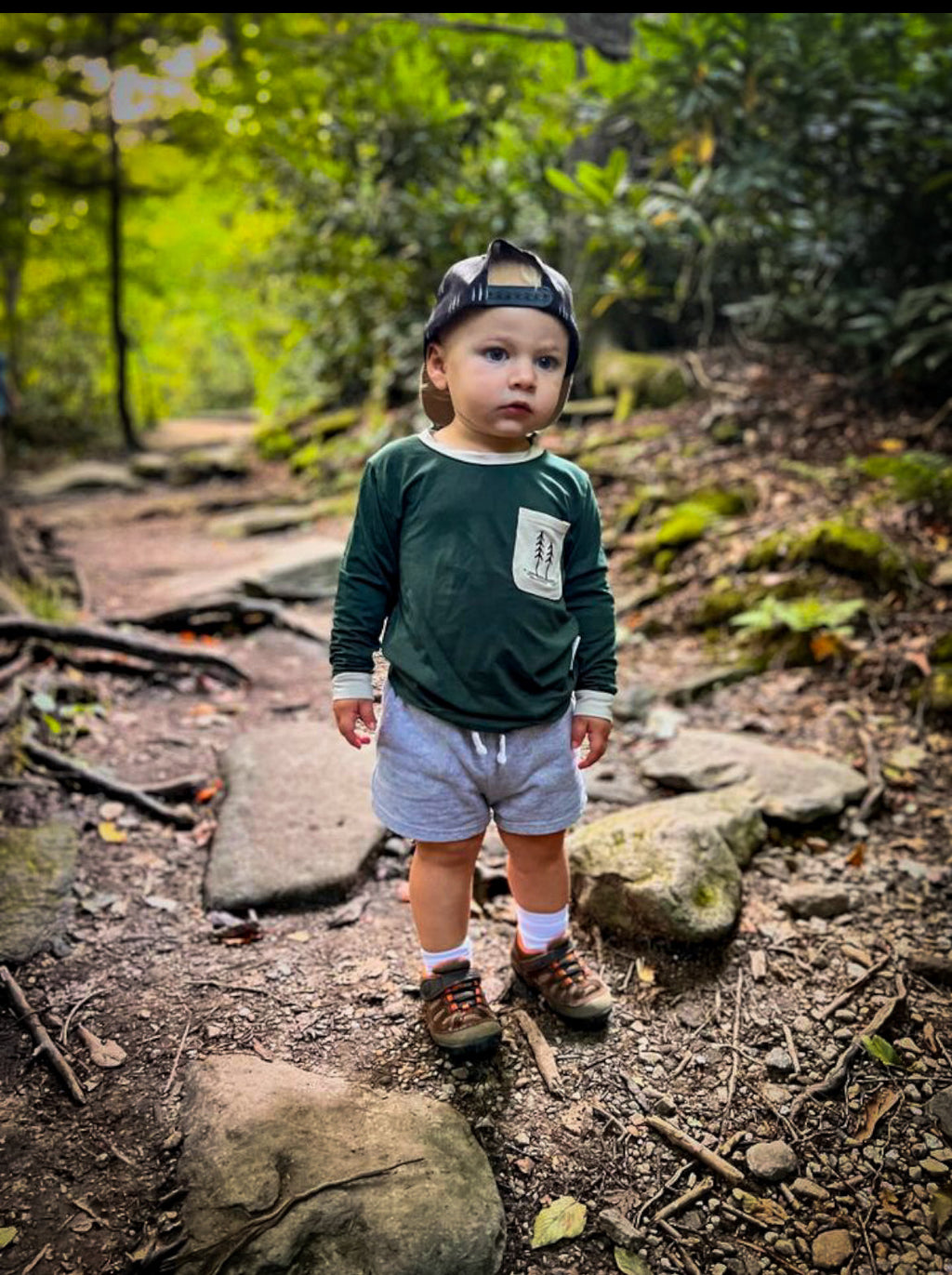 Keep the Littles Wild Forrest bamboo | Playroom Avenue