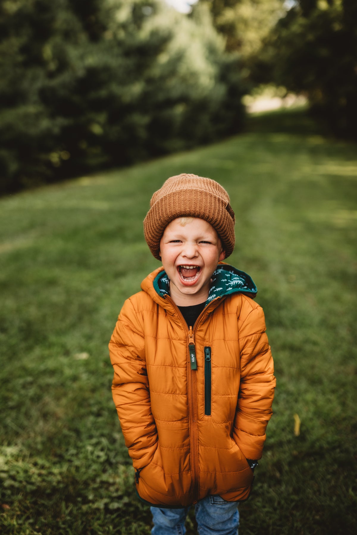 Keep the Littles Wild Tree lightweight puffy | Playroom Avenue