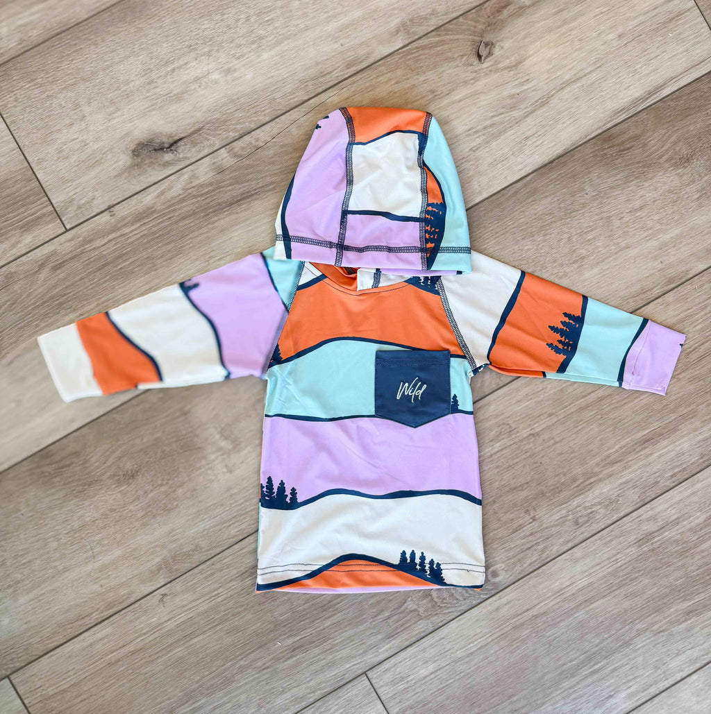 Keep the Littles Wild Hills UV shirt | Playroom Avenue