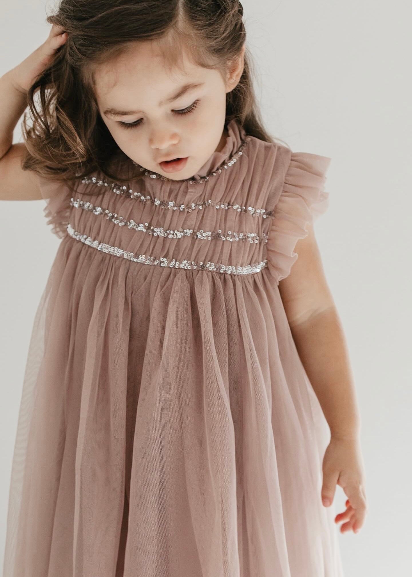Le Petit Lapin Scarlett | Cotton Tulle Dress | Tosca | Playroom Avenue