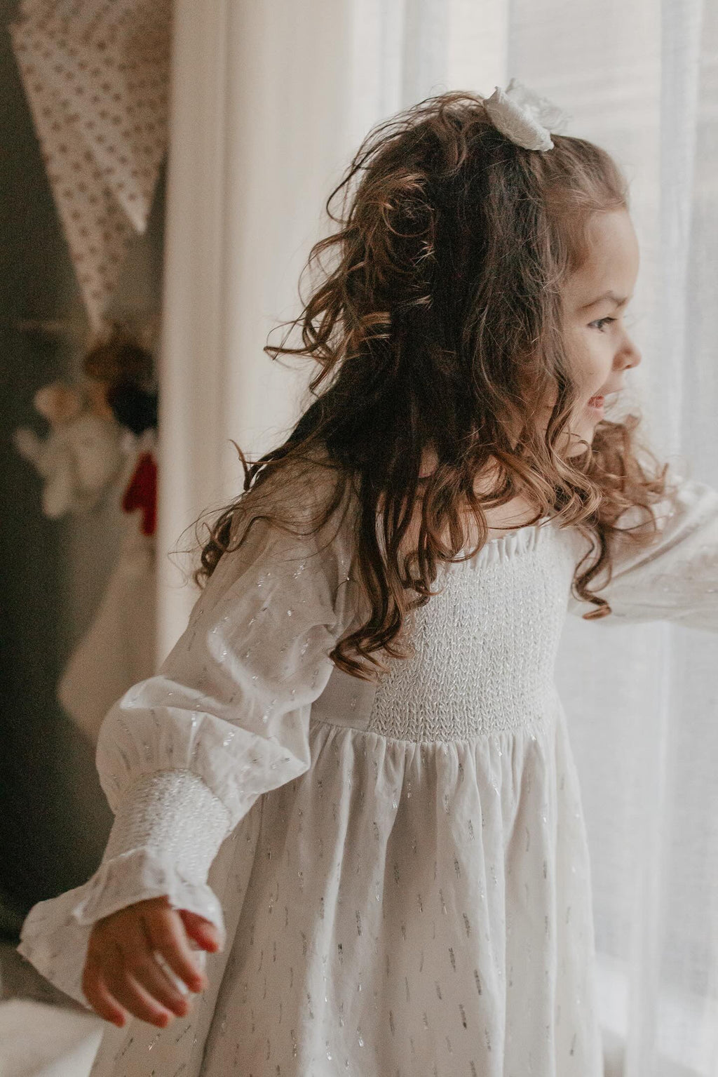 La Petit Lapin Harlow | Cotton Sparkle Dress | Wink | Playroom Avenue
