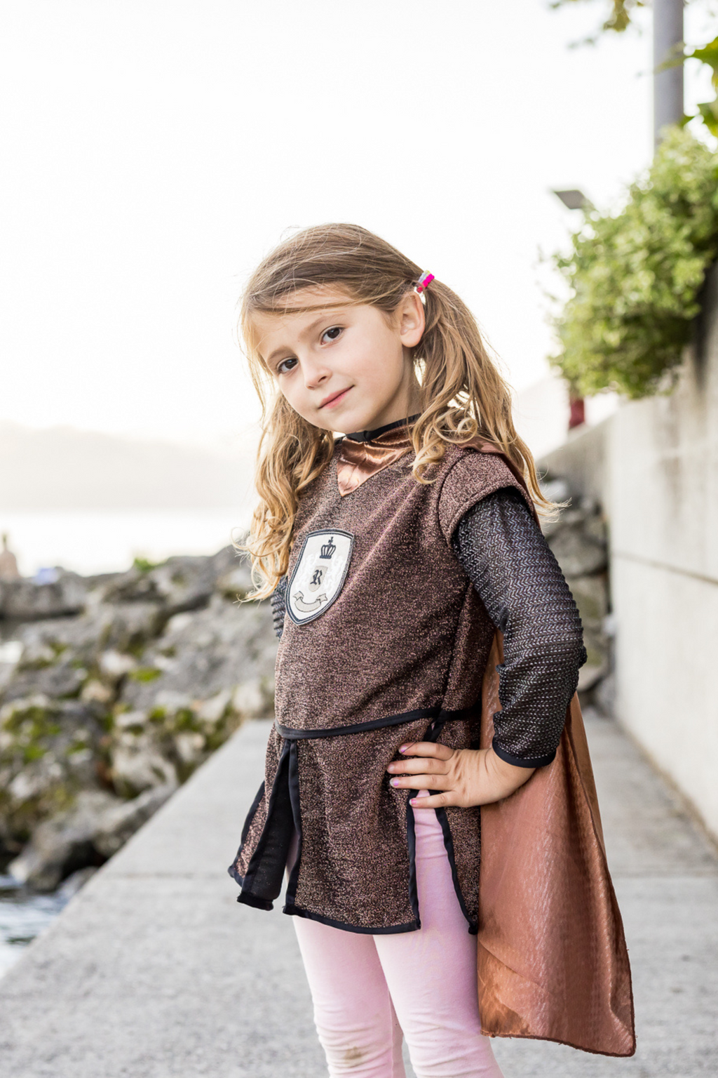 Great Pretenders Brilliant Copper Knight Tunic with Cape | Playroom Avenue