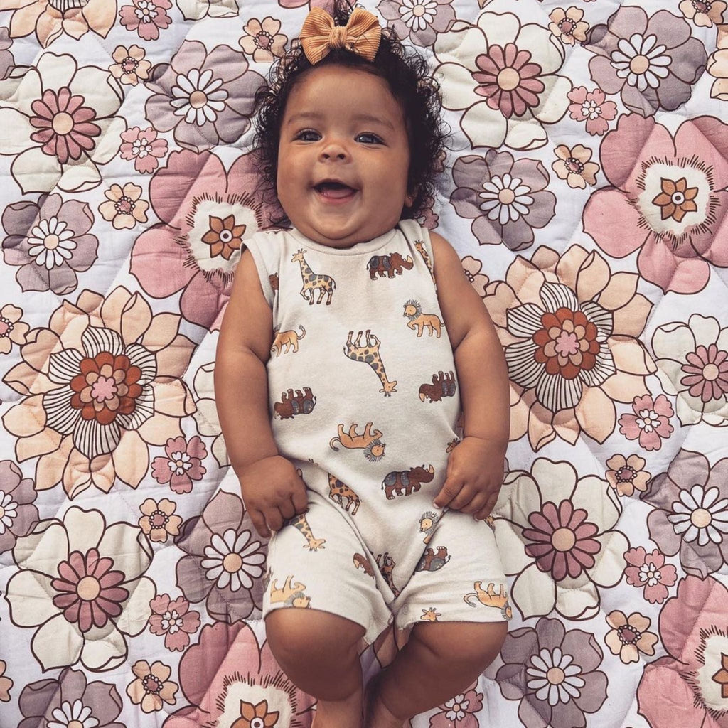 Toki Kids Blooms Picnic Blanket | Playroom Avenue