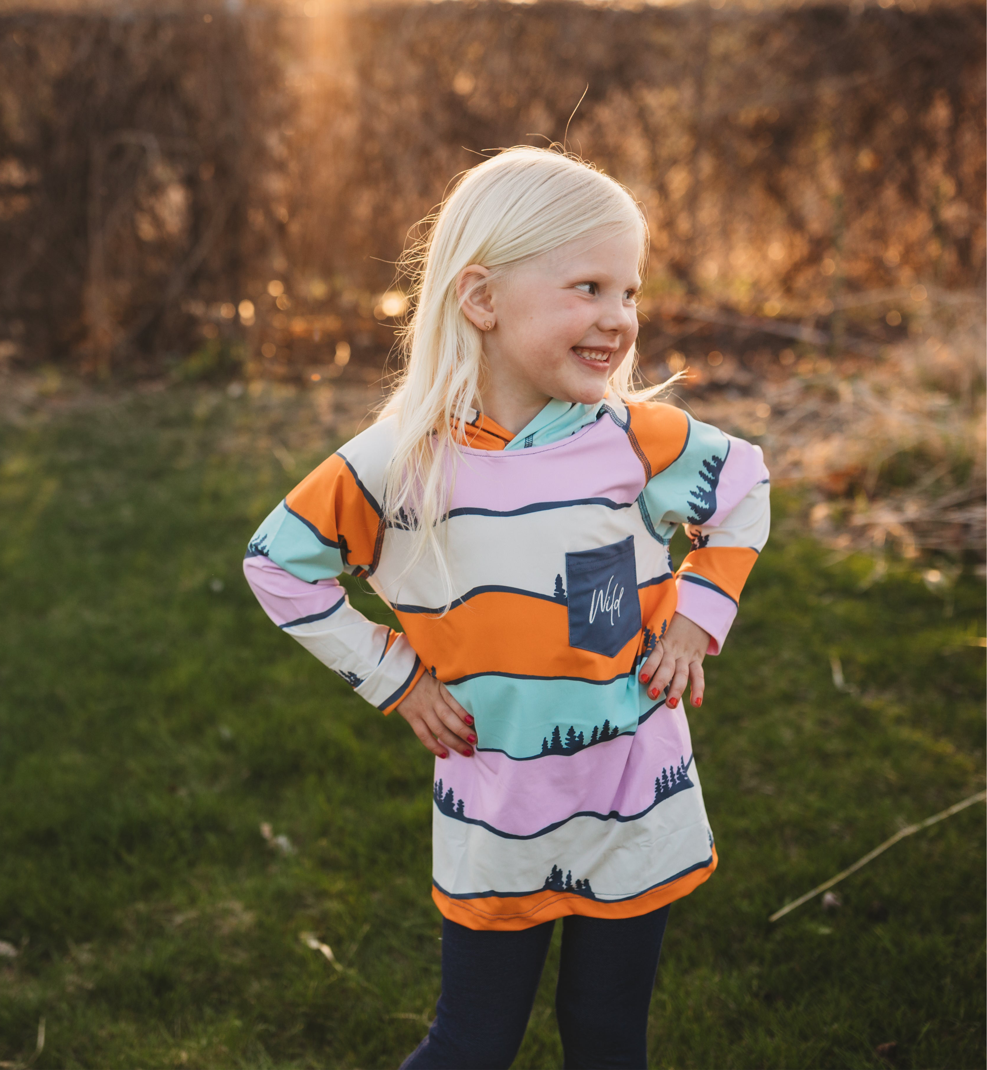 Keep the Littles Wild Hills UV shirt | Playroom Avenue