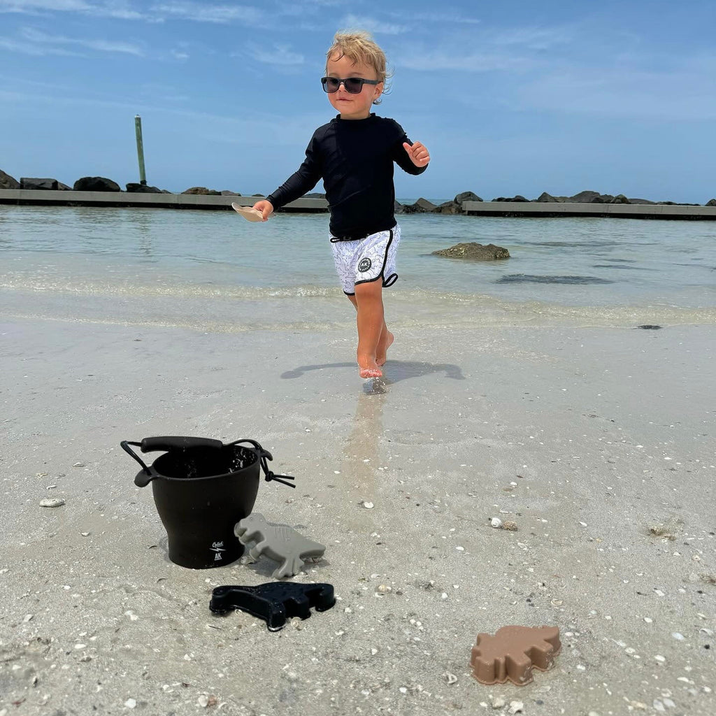 Calla and Friends AK Clothing x C&F Dino Silicone Beach Toy Set | Playroom Avenue