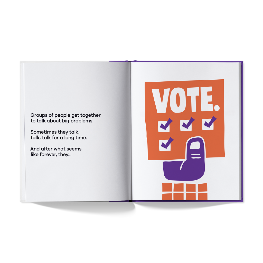 A Kids Book About Democracy | Playroom Avenue