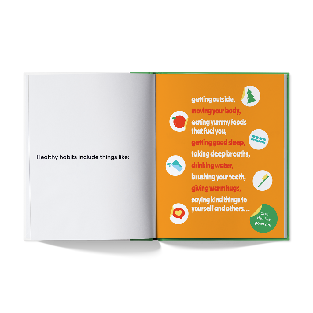A Kids Book About Healthy Habits | Playroom Avenue