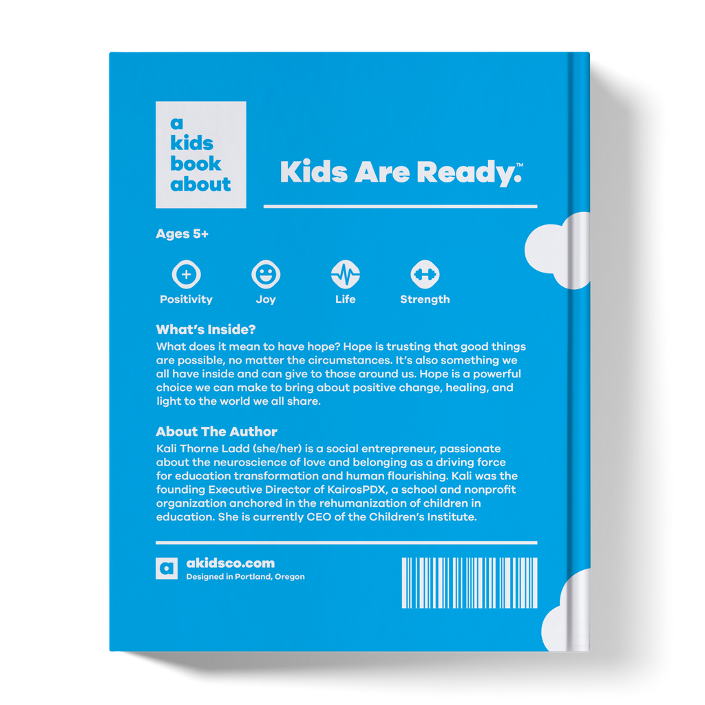 A Kids Book About Hope | Playroom Avenue