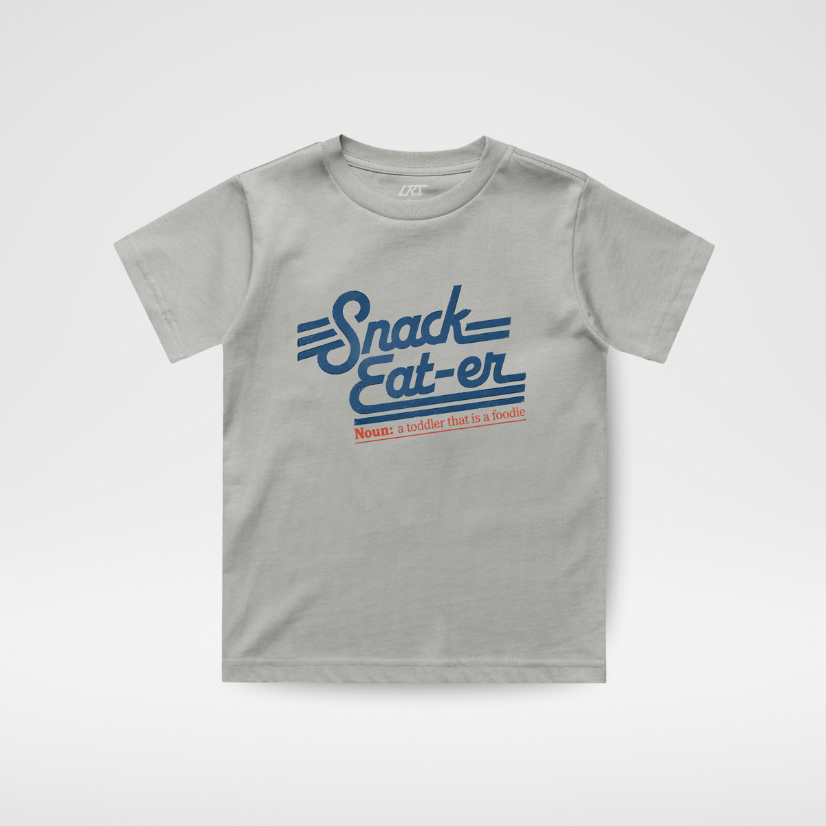 LITTLE RAD THINGS SNACK EAT-ER TEE - ASH | Playroom Avenue
