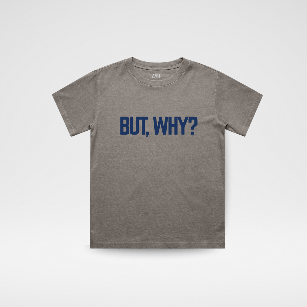 LITTLE RAD THINGS BUT, WHY? TEE - FADED GRAY | Playroom Avenue