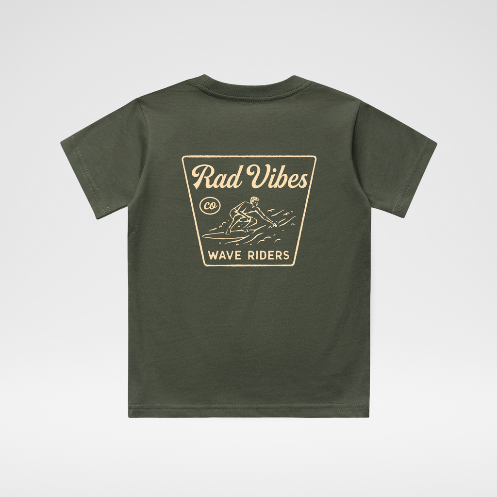 LITTLE RAD THINGS THE MAVERICKS TEE - CYPRESS | Playroom Avenue