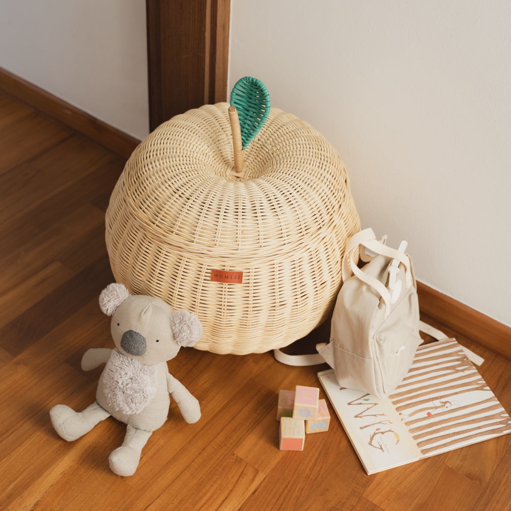 Momiji Apple Storage Basket - Natural | Playroom Avenue