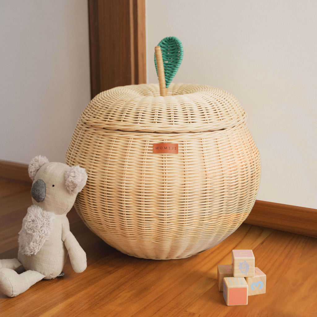 Momiji Apple Storage Basket - Natural | Playroom Avenue