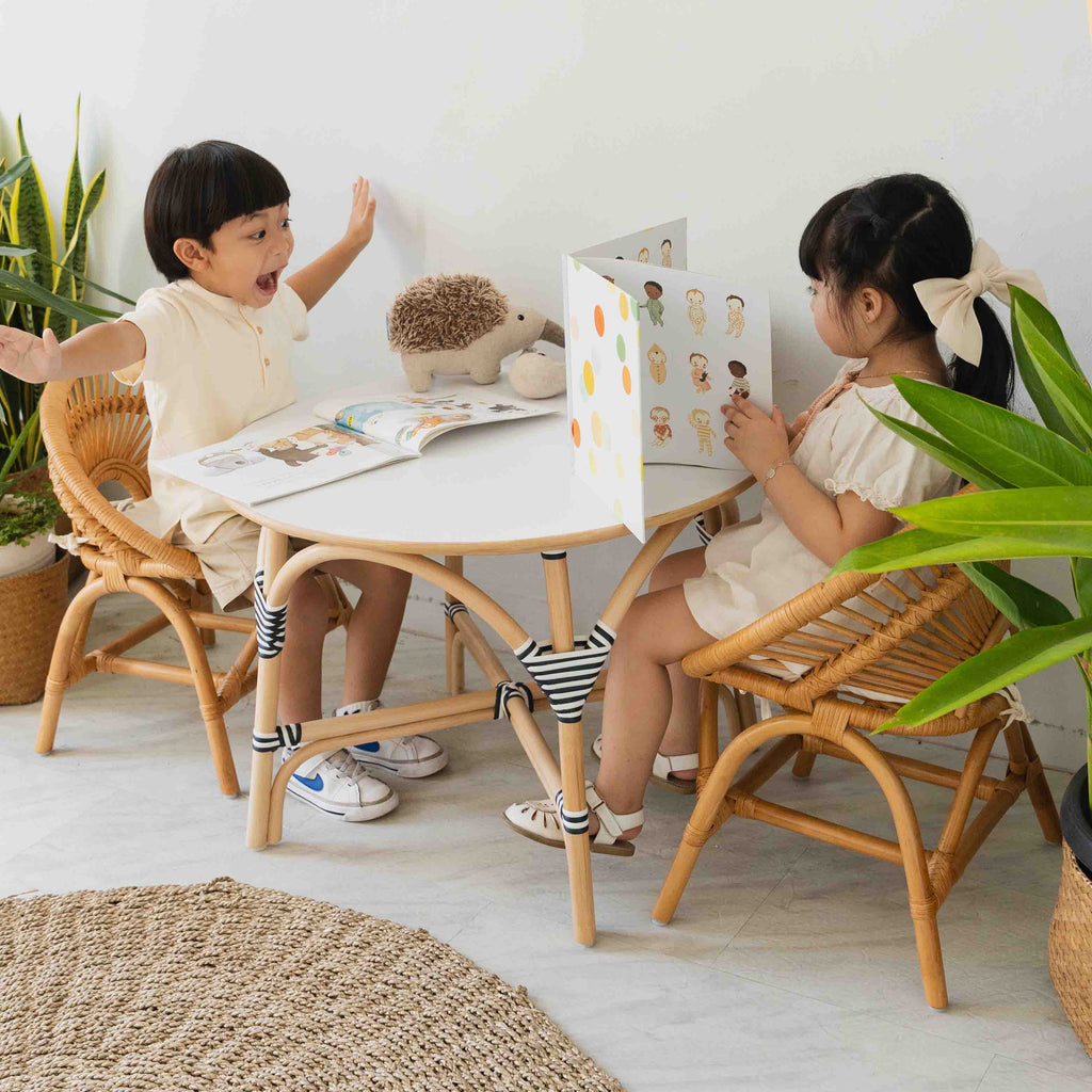 Momiji Maya Kids Chair - Natural | Playroom Avenue