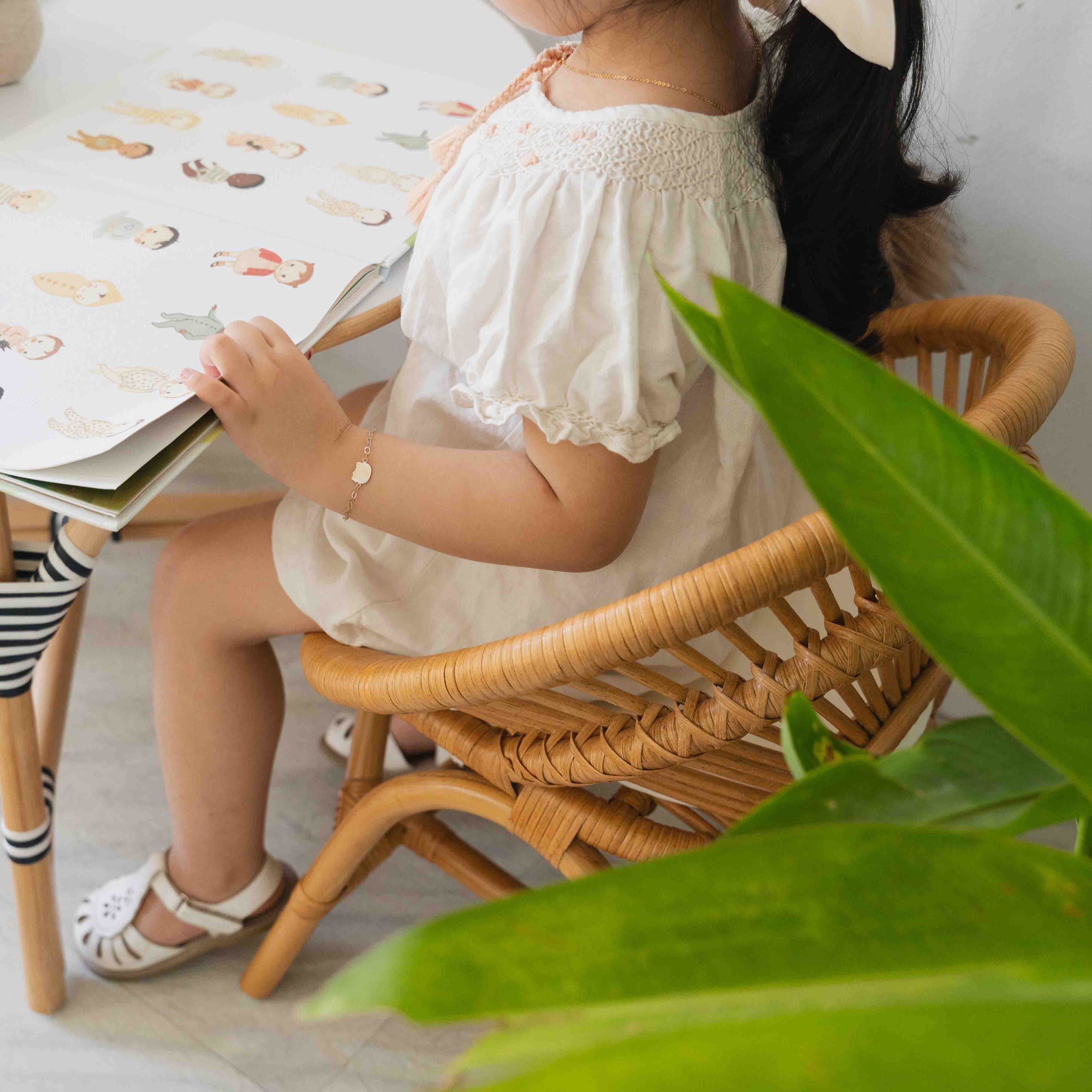 Momiji Maya Kids Chair - Natural | Playroom Avenue