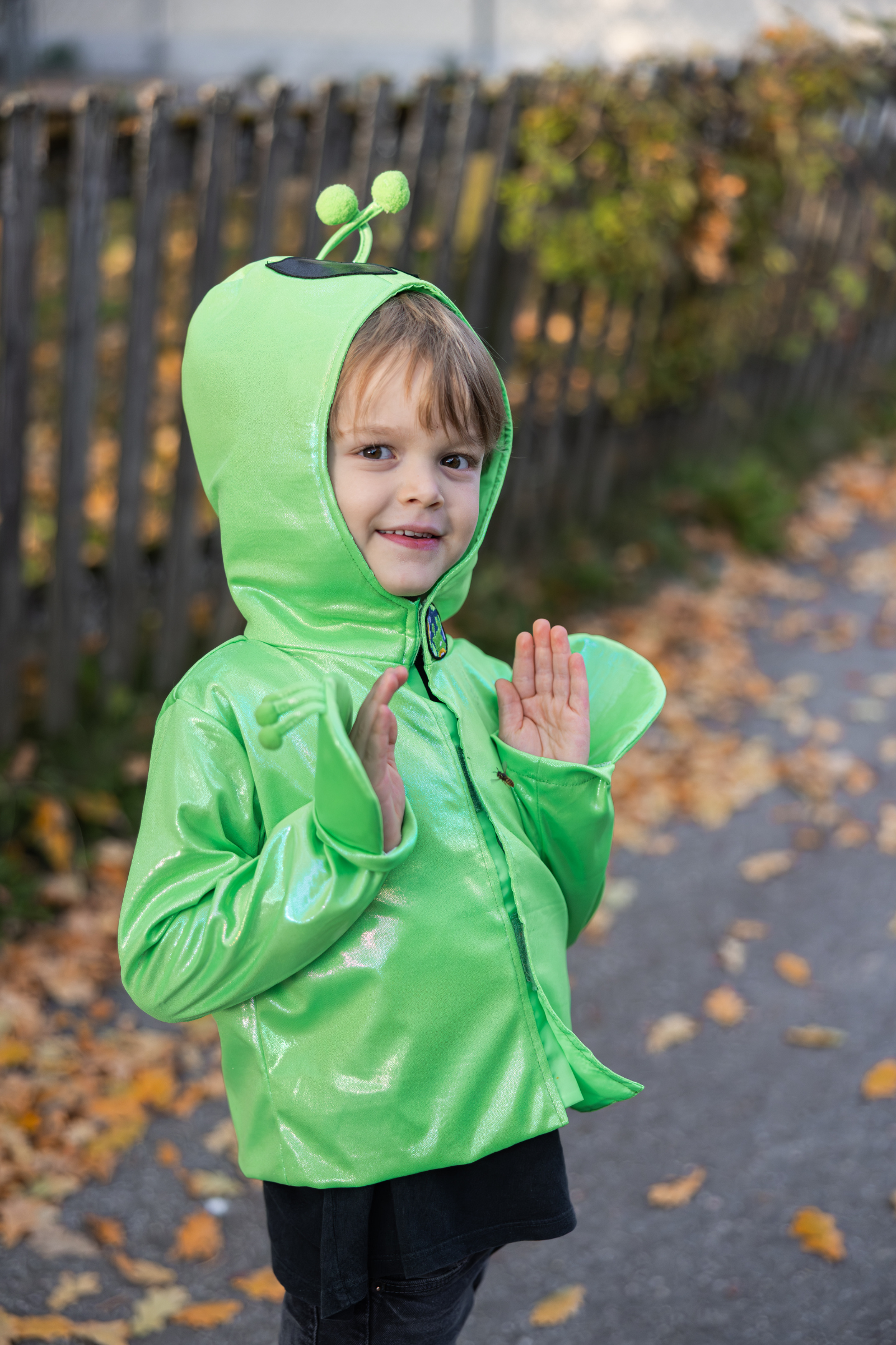 Great Pretenders Galaxy Invader Jacket with Hood