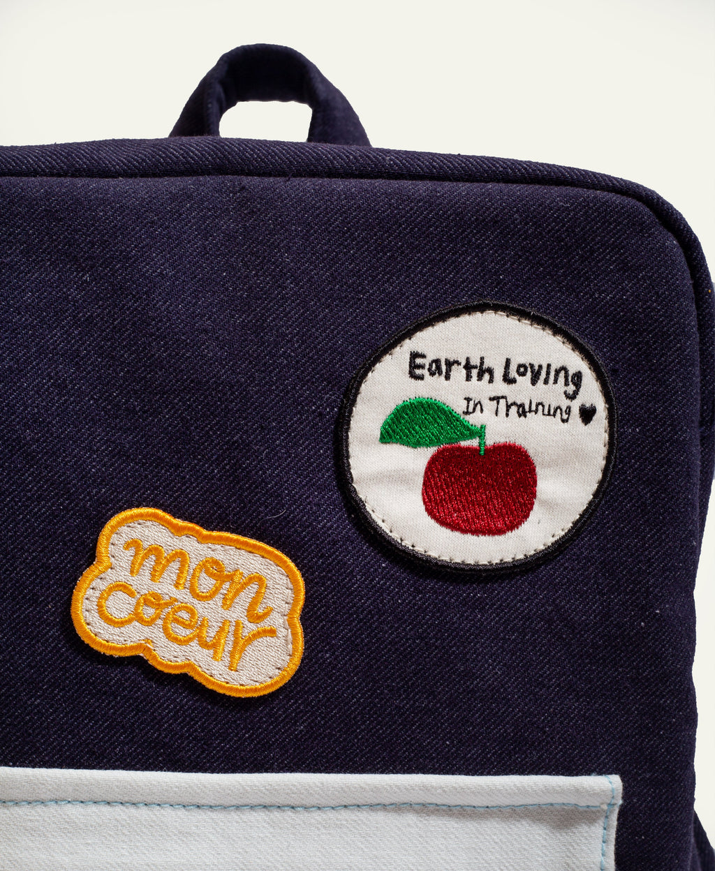 Mon Coeur Recycled Materials Apple Backpack