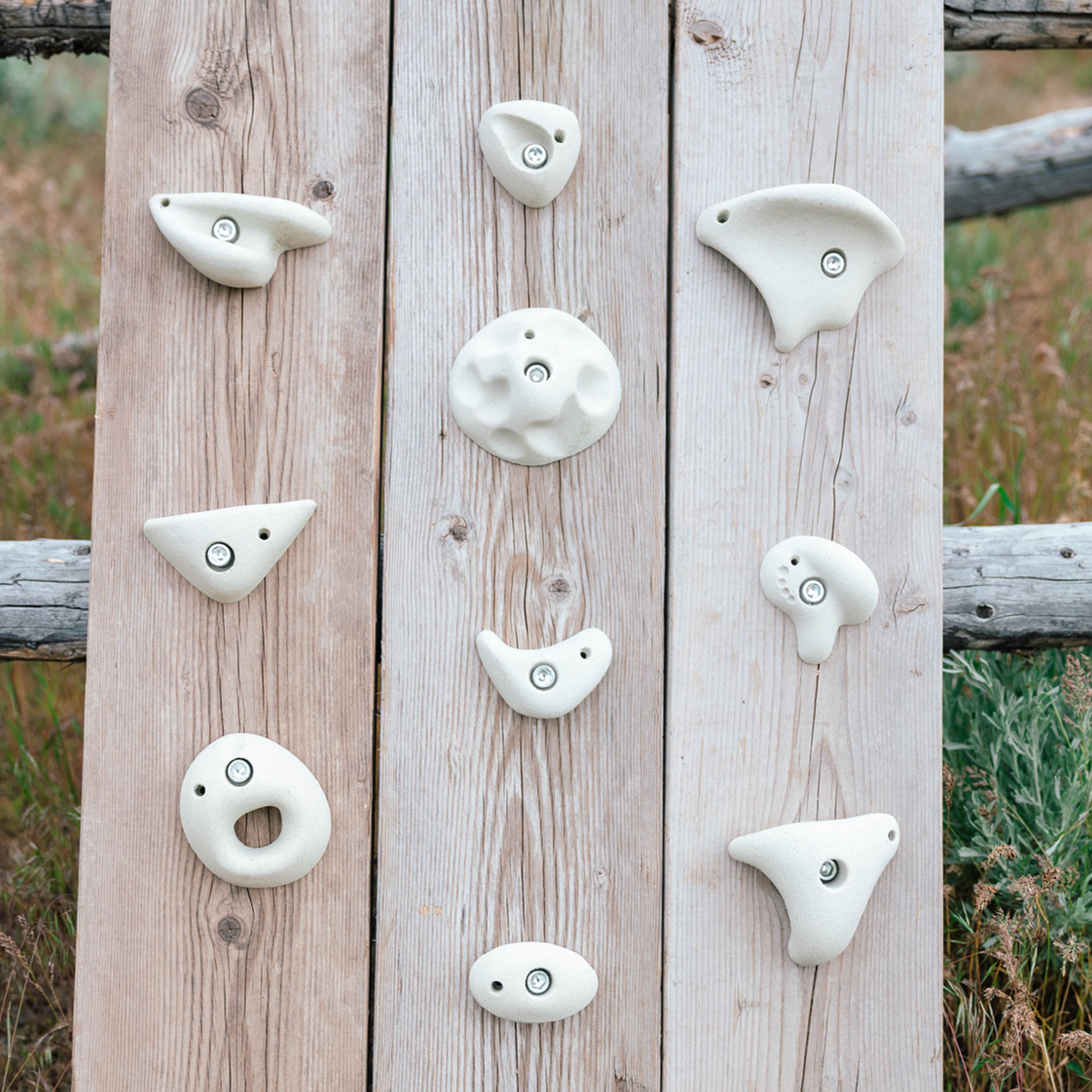 Everett & Avery Co. Premium Rock Climbing Holds (Moon Rocks) - Indoor Climbing Wall | Playroom Avenue