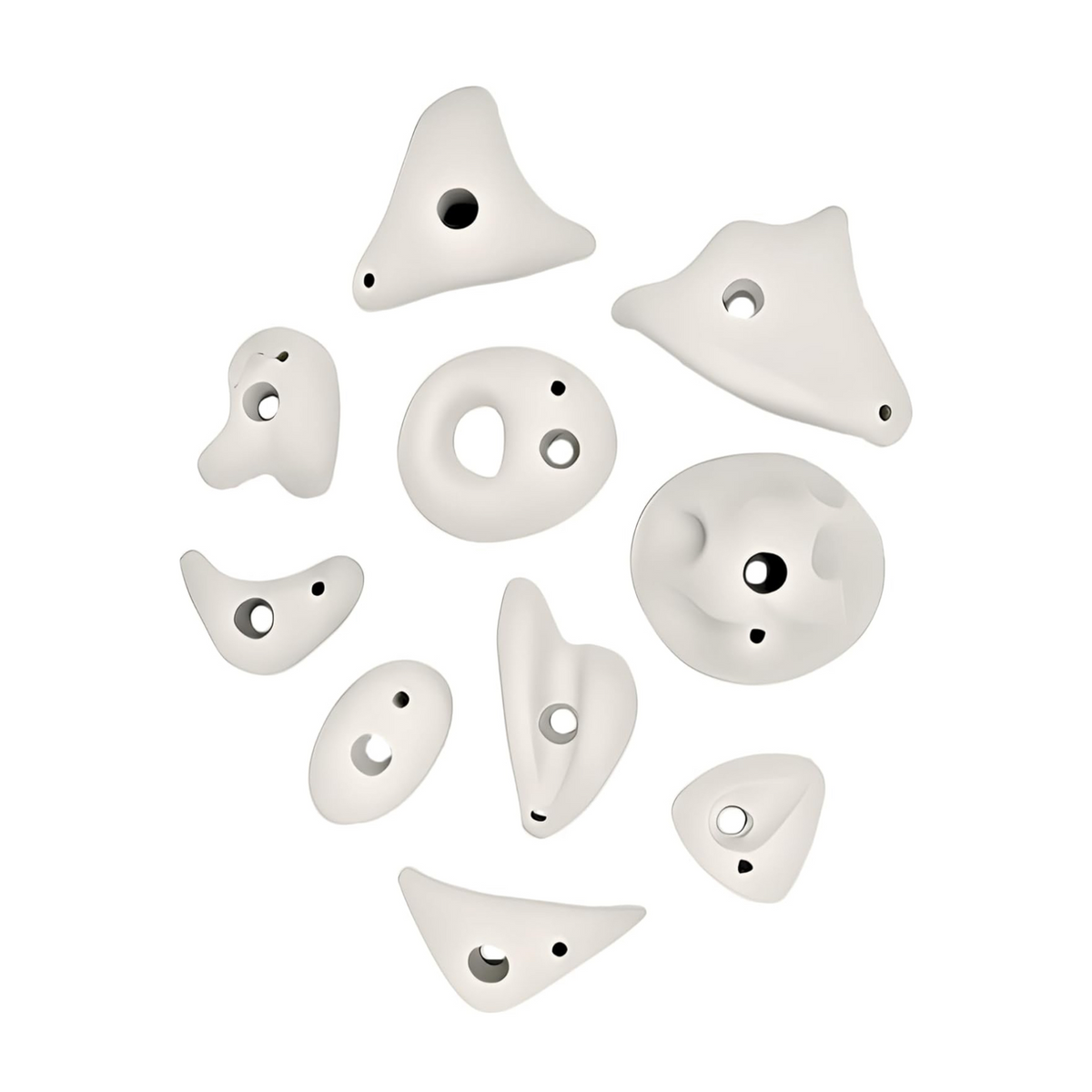 Everett & Avery Co. Premium Rock Climbing Holds (Moon Rocks) - Indoor Climbing Wall | Playroom Avenue