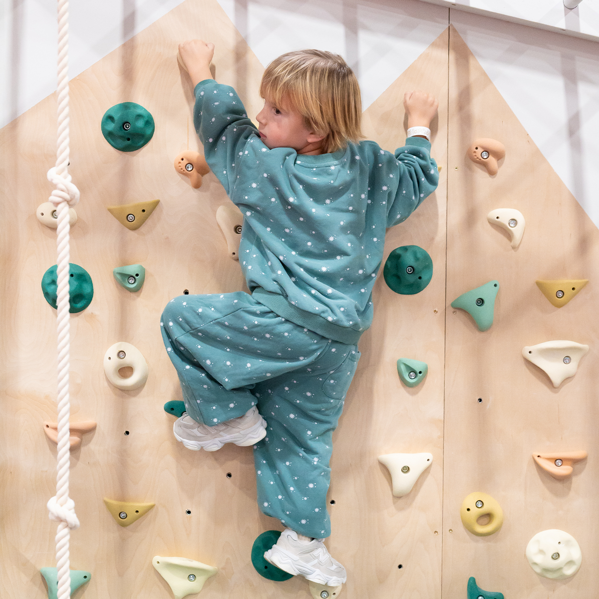 Everett & Avery Co. Premium Rock Climbing Holds (Earth Tones) - Indoor Climbing Wall | Playroom Avenue