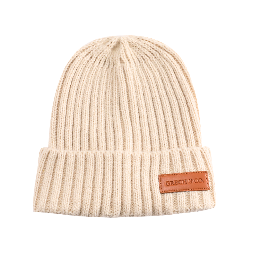 GRECH & CO. Knit Beanie Wide Rib | Atlas | Playroom Avenue