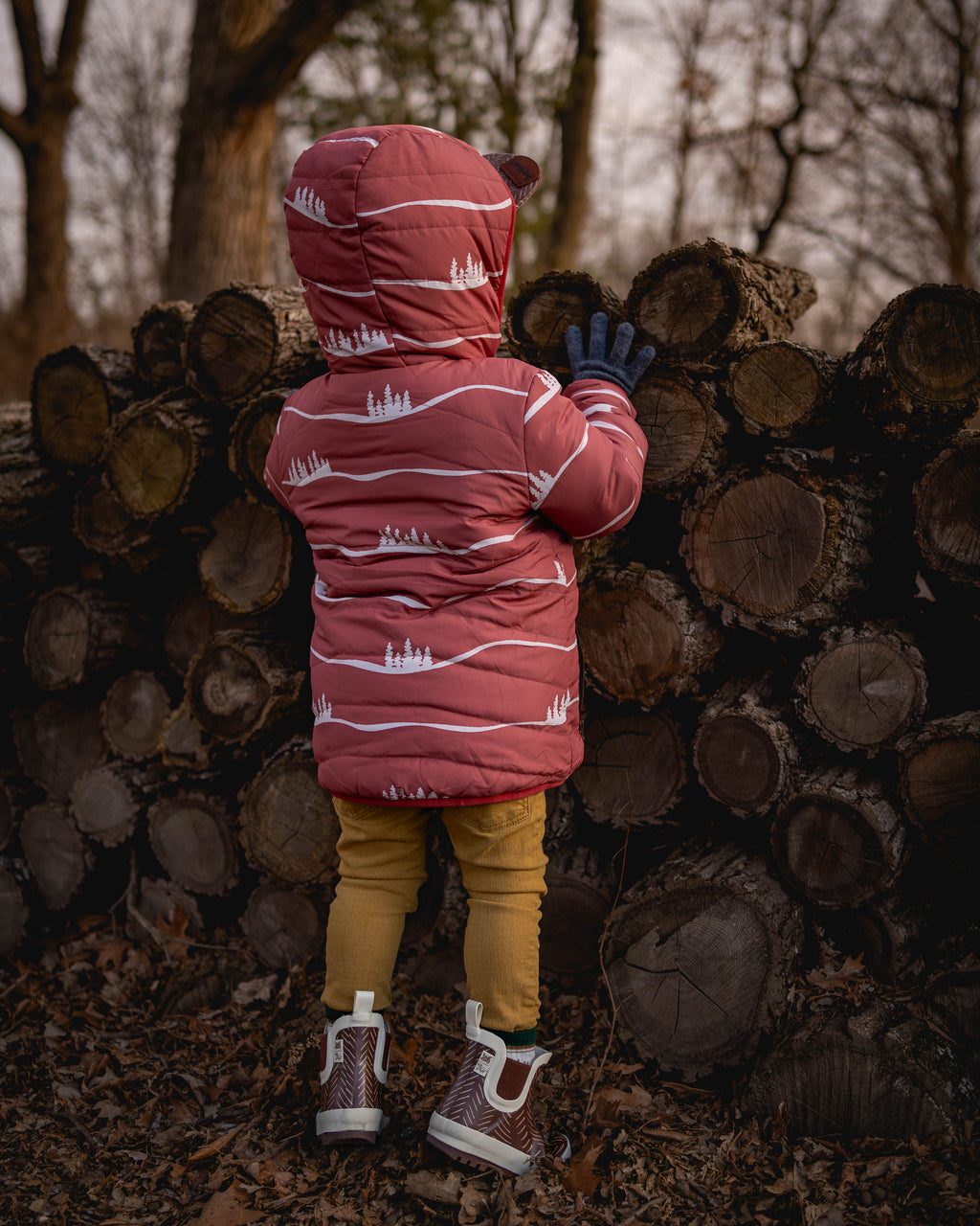 Keep the Littles Wild Hills Lightweight Reversible Puffy Jacket - Kids Mountain Adventure Gear | Playroom Avenue