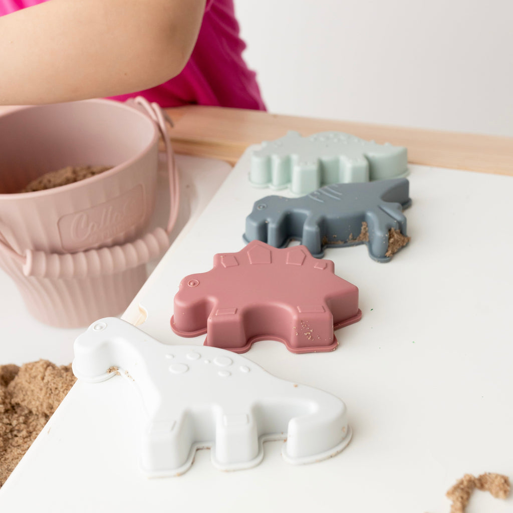 Calla and Friends Ainsley's Dinos Silicone Beach Toy Set | Playroom Avenue