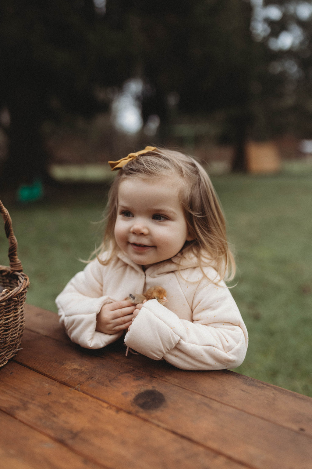 La Petit Lapin Étoile | Organic Cotton Plush Onesie | Blush | Playroom Avenue