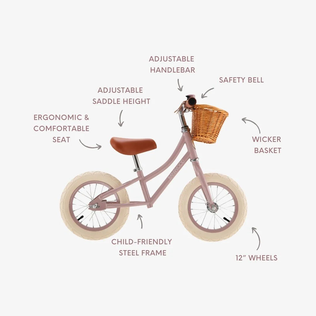 Banwood First Go Balance Bike Vintage - Playroom Avenue