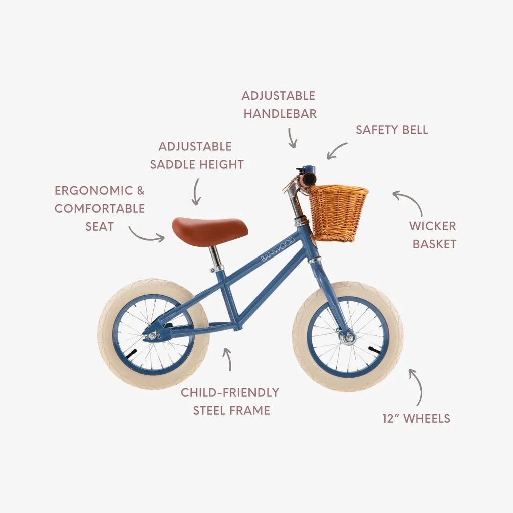 Banwood First Go Balance Bike Vintage - Playroom Avenue