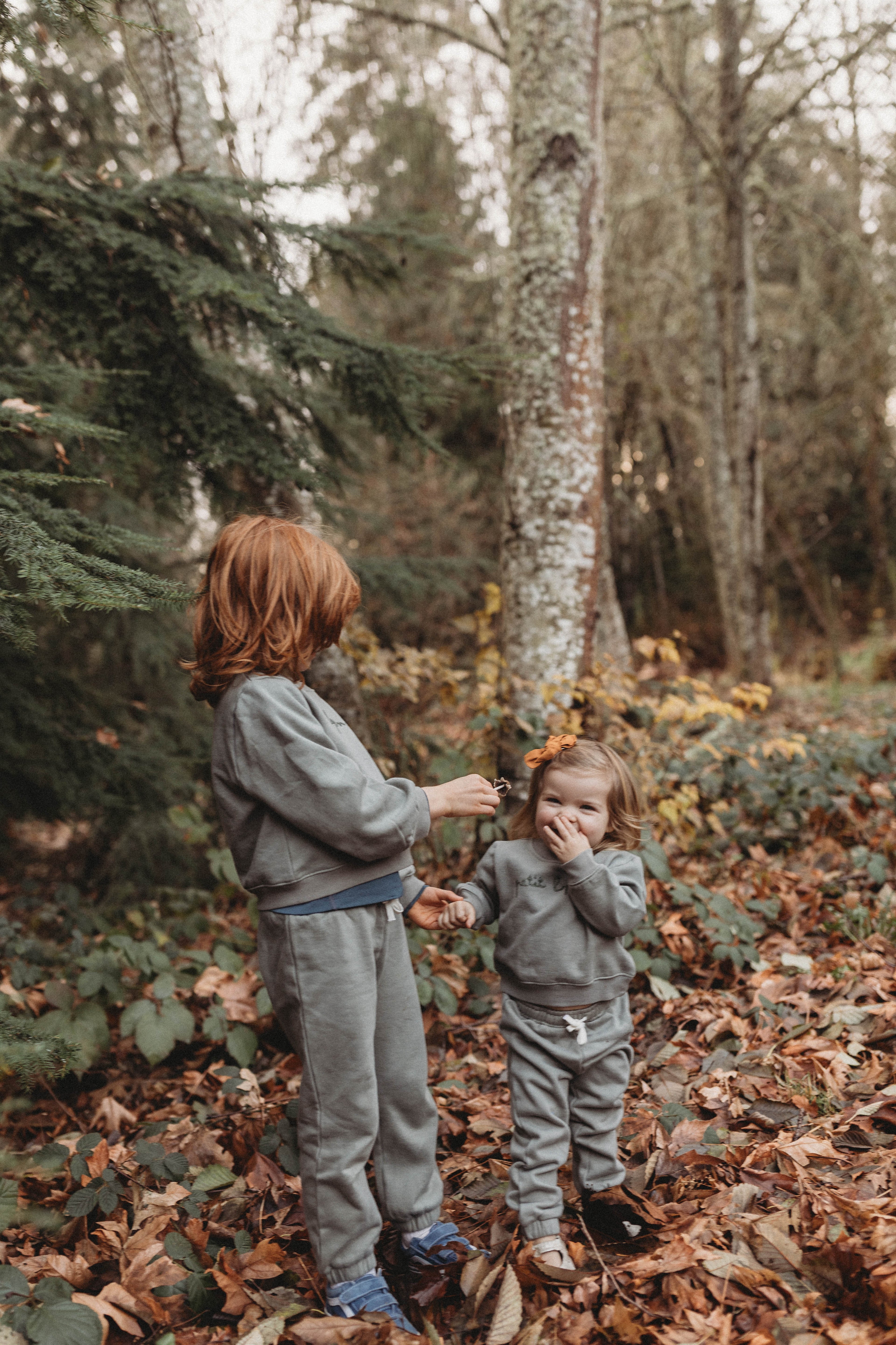 La Petit Lapin Finley | Cotton Fleece Sweatsuit Set | Petit Lapin | Mulled Basil | Playroom Avenue
