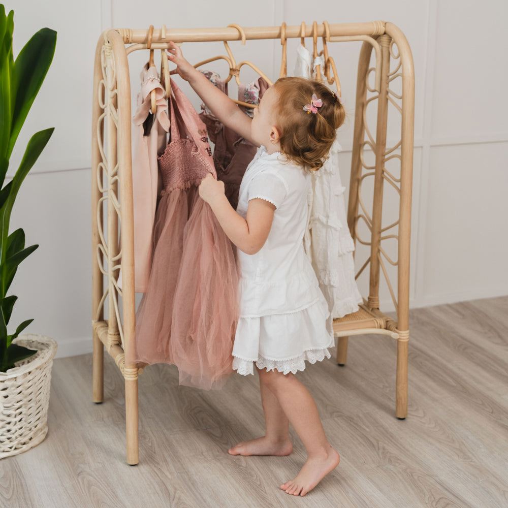 Momiji Belle Kids Montessori Clothing Rack | Playroom Avenue