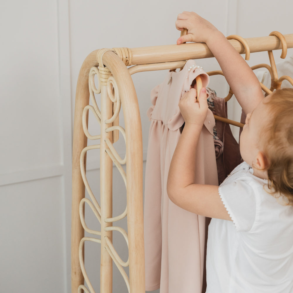 Momiji Belle Kids Montessori Clothing Rack | Playroom Avenue